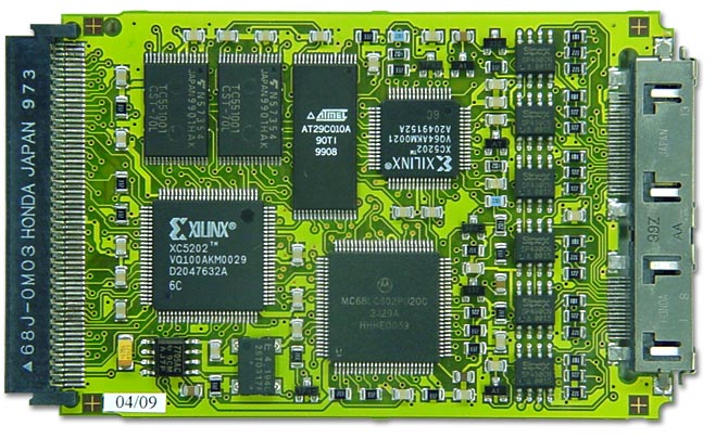 PCMCIA Karte Reflow gelötet von TUCHSCHERER ELEKTRONIK GMBH
